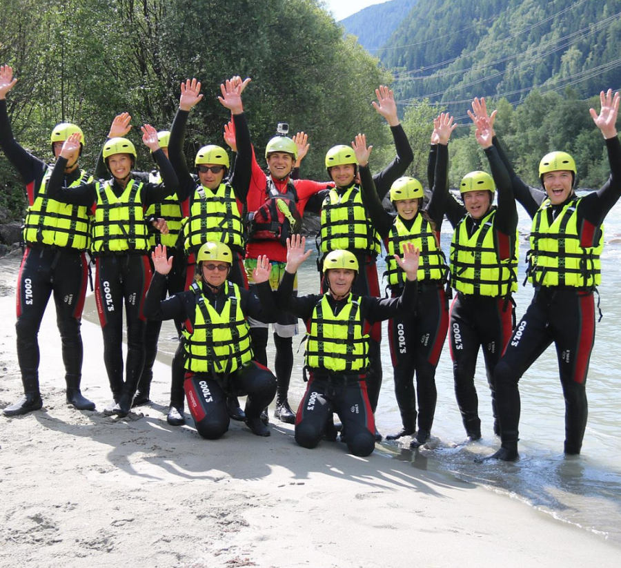 Firmenausflug Kärnten Rafting