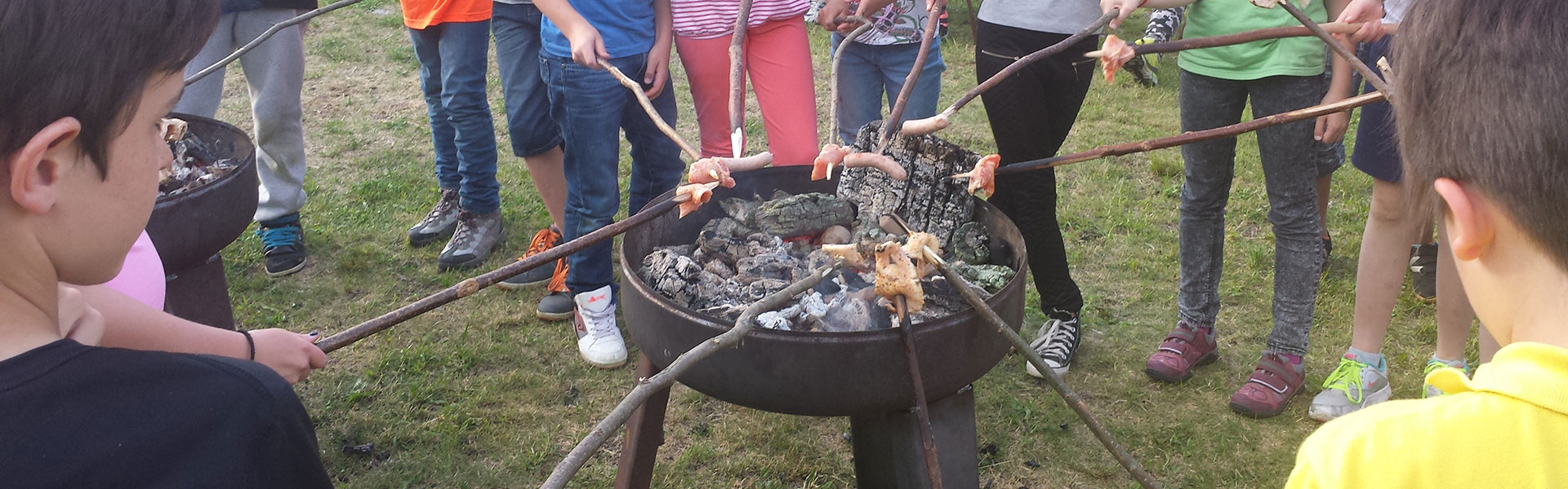 Schulsport Mölltal Grill Lagerfeuer