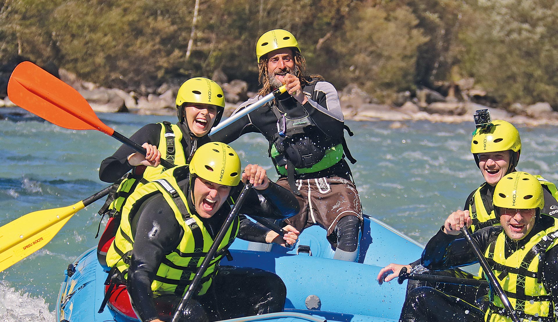 Rafting Kärnten Mölltal Österreich