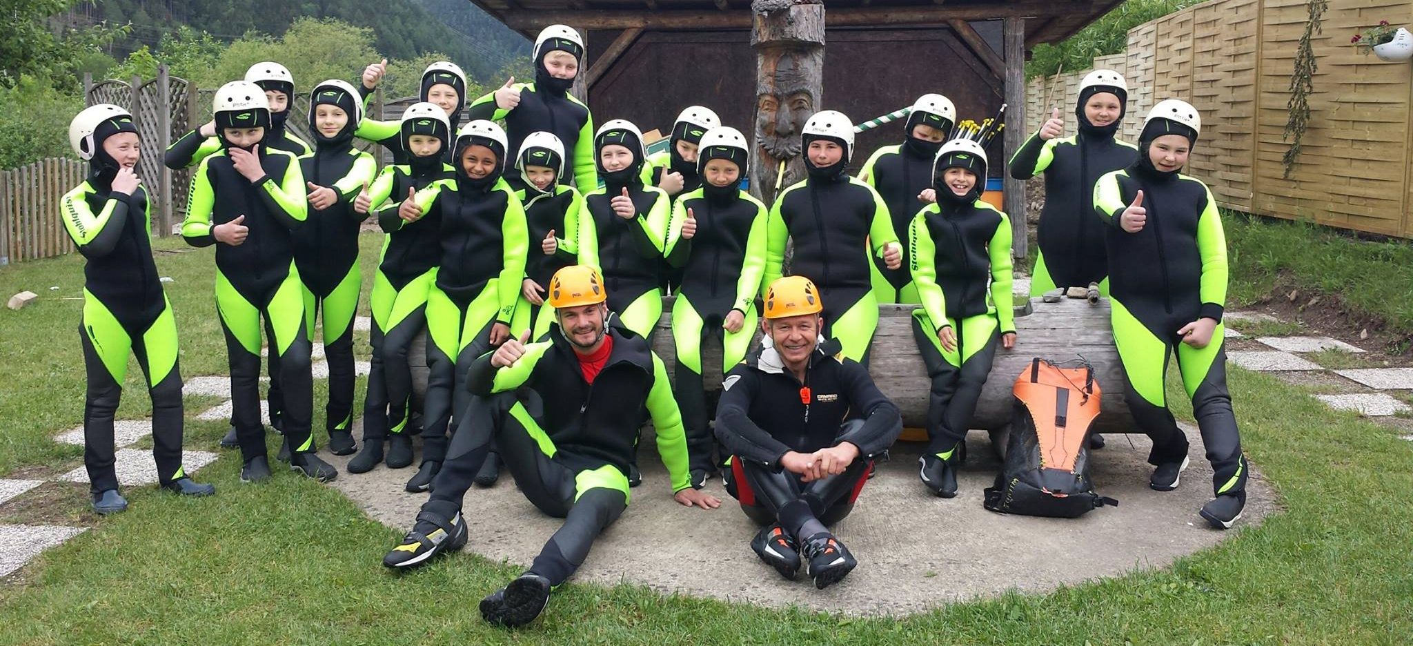 Canyoning Schulsportwoche by CAM & COOL`S - Kärnten Rafting