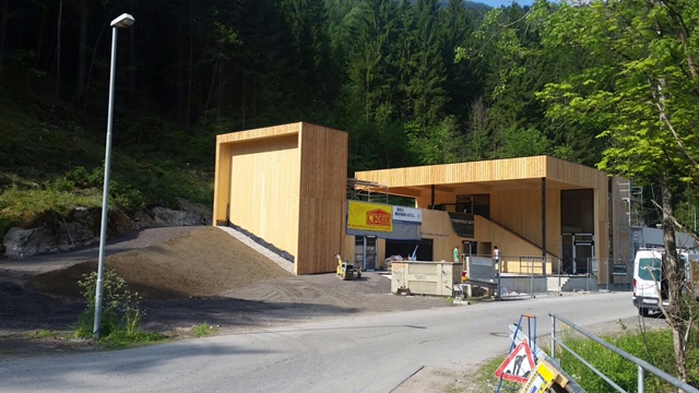 Center of Outdoor Lienz Baustelle